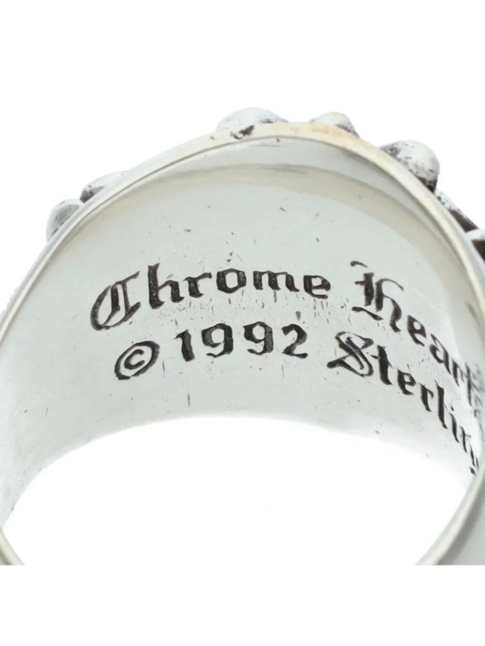 Chrome Hearts Keeper Silver Ring
